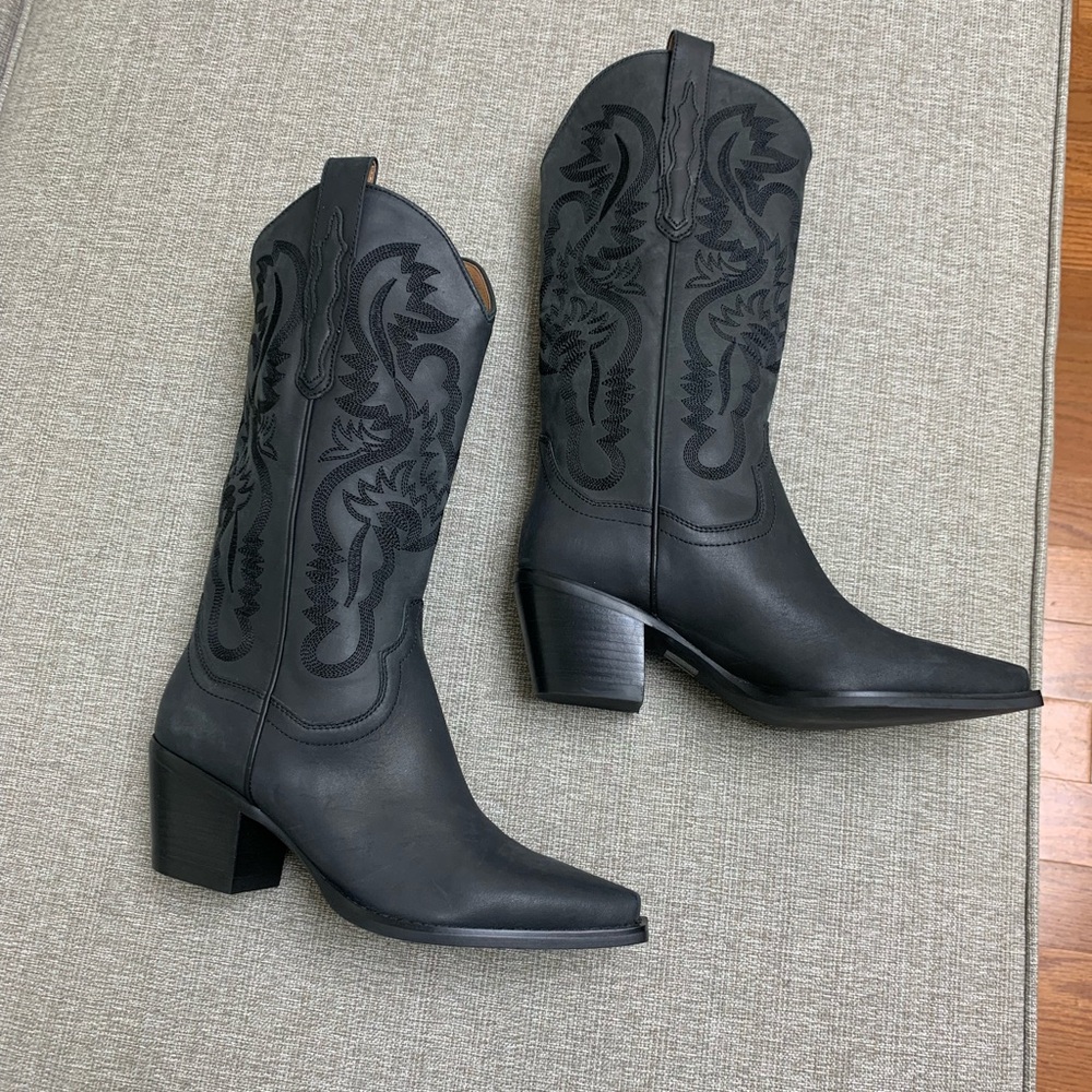 Jeffery Campbell/ free people Dagget Western cowboy boots - Picture 6 of 10